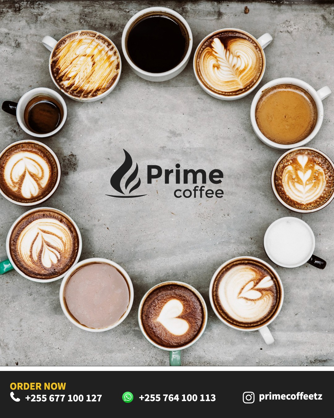 Coffee drinks for hospitality
